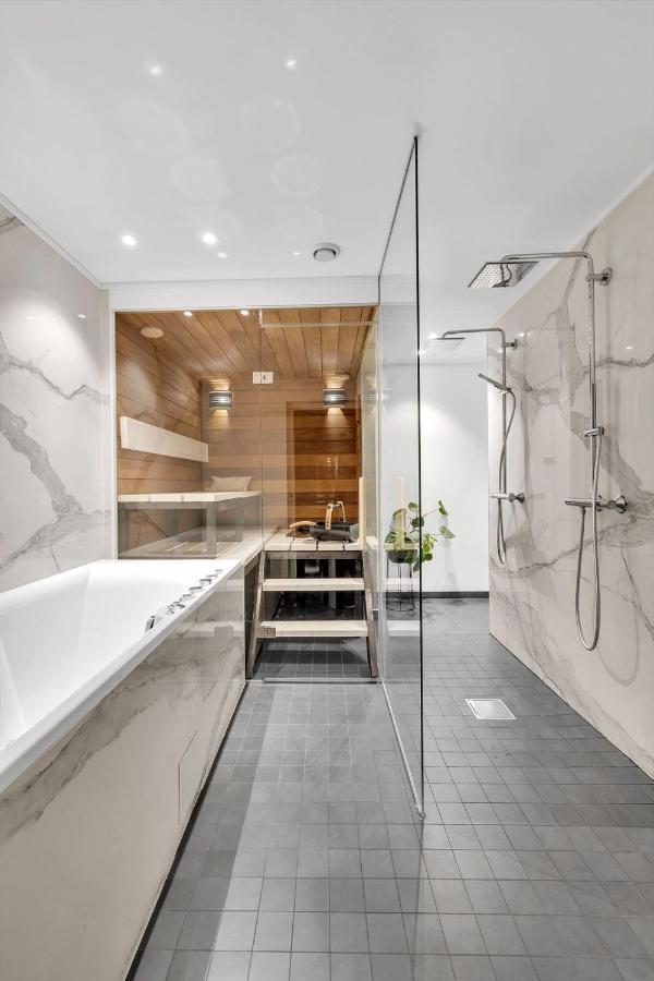 Kais Sauna, Jacuzzi, Cinema And Balcony House! Central Location Tromso Bagian luar foto